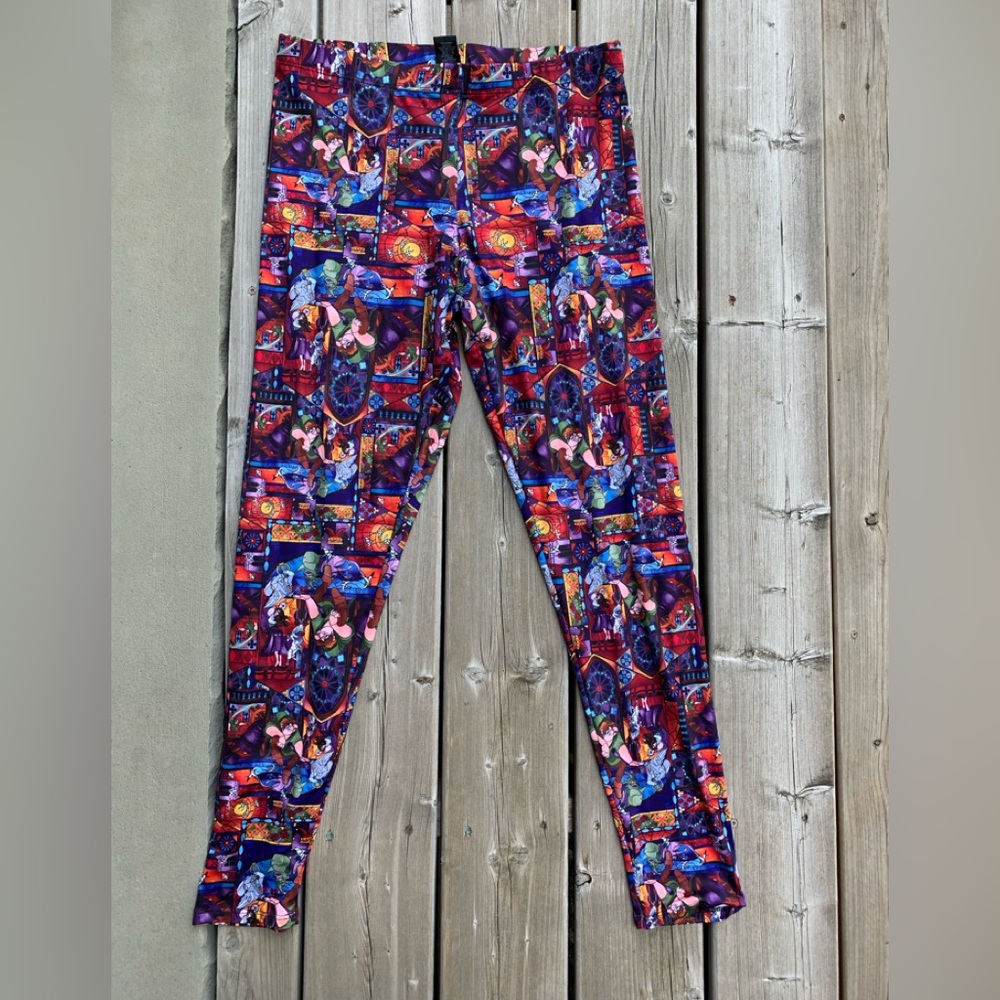 Hunchback Of Notre Dame Leggings Size L Disney